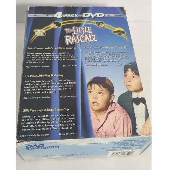The Little Rascals 4 Disc Box Set Two Are Sealed - Picture 2 of 3